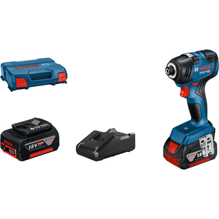 Slagnøgle Bosch GDR 18V-200; 18 V; 2x4,0 Ah batt.