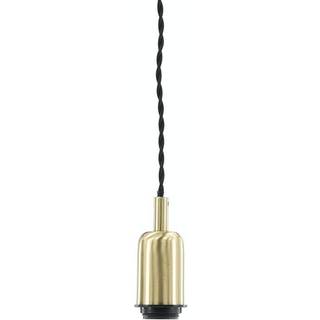 Hang Loftlampe  - Aqua og Sort
