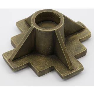 House Doctor Castle Lysestage Antik 9x9 Cm - Lysestager Aluminium - 205341803