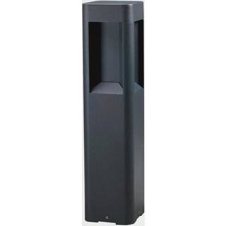 Lucande LED-sokkellampe Annika, antracit, metal, 50 cm