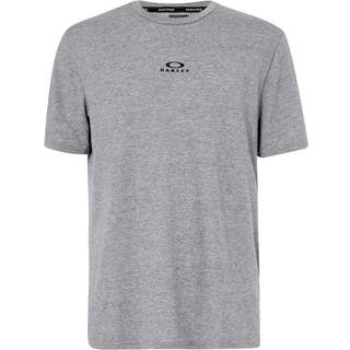 Oakley Oakley Bark New Grey T-shirt | NAKED CPH Grey M - Athletic Heather Grey - Grey - M