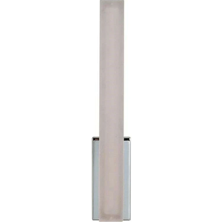 Lucande LED-væglampe til badeværelset Julie, 32 cm høj, krom, IP44