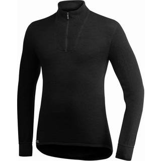 Woolpower Zip Turtleneck 200 Black, S