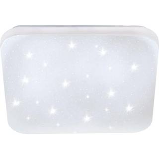 EGLO FRANIA-S plafond Ø430x430 mm, 3000K, hvid med krystaleffekt