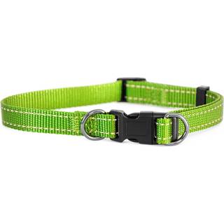 Dogman Nylon Hundehalsbånd Iris Grøn Small 10mmx22-35cm