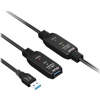 CLUB 3D USB 3.2 Gen1 aktives Kabel 10m St./B. 28AWG schwarz