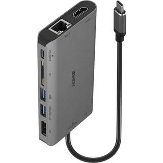Lindy USB 3.2 Gen 1 USB-C docking station (USB-C HDMI / DP / RJ45 | PRIS-MATCH