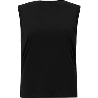 All Saints AllSaints Black Imogen 100% Cotton Tank Top