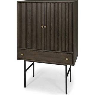 Rowico Home Clearbrook skab Eg/sort 125 x 79 cm