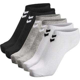 Hummel Chevron Unisex Strømper - WHITE/BLACK/GREY - 10