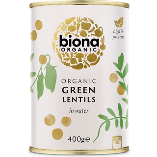 Biona Organic Grønne linser, Økologisk - 400 g.