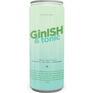 ISH G&T Alkoholfri Premixed-Cocktail 0,5% 25 cl.