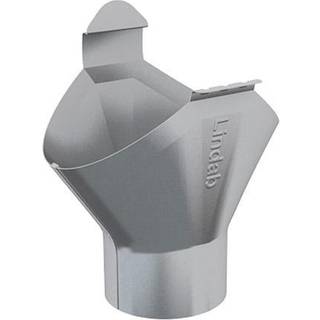 Lindab tudstykke 125 Ø75mm stålmetallic OMV OMV12575045