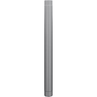 Lindab MST Mellemstykke 1000xØ87 mm i stålmetallic