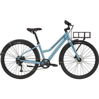 Hybridcykel Cannondale Treadwell EQ Remixte blå