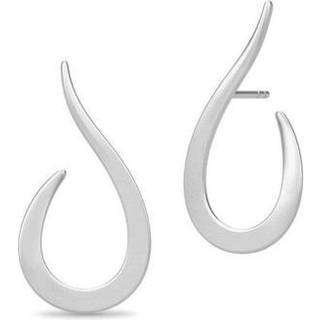 Julie Sandlau Classic Swan Øreringe Sølv ST106RH - Dame - 925 Sterling Silver