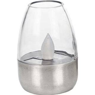 Lindby LED-bordlampe Pedas, sæt med 10, grå