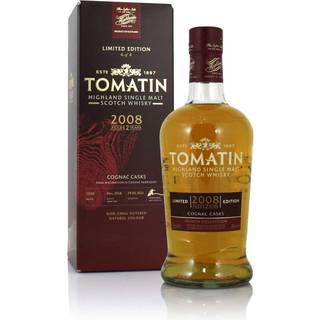 Tomatin French Collection 2008 Cognac Cask Aged 12 Years 46%alc 70cl