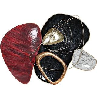 Vægdekoration DKD Home Decor Metal Abstrakt (101 x 9 x 85 cm)