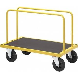 Ravendo transportvogn pladevogn m. massive hjul 600x940x1000mm