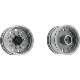 Carson - 1:14 Trailerwheel f. Tire wide Silver(2)