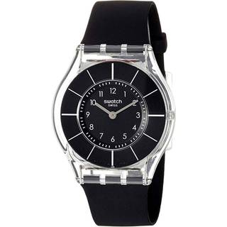 Swatch Black Classiness Case Black Dial Watch SS08K103