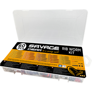 Rib Worm Kit 60 pcs