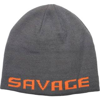 Logo Beanie / Strikhue - Rock Grey/Orange
