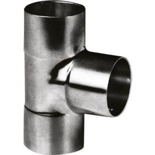 lodde tee 22 - 15 - 18 mm. Med loddemuffer