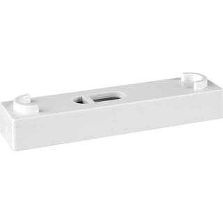 Faluplast 16700 Spacer blok 10 x 70 mm, til dobbelt klemme, hvid