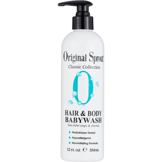 Original Sprout Classic Collection Hair & Body Babywash Vaskegel til krop og hår til sensitiv hud til børn pH 6,0 – 7,0 346 ml - 346 ml