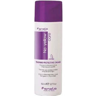 Fanola No Yellow Thermo-Protective Cream Nærende og varmebeskyttende creme Til blond og highlightet hår 150 ml - 150 ml