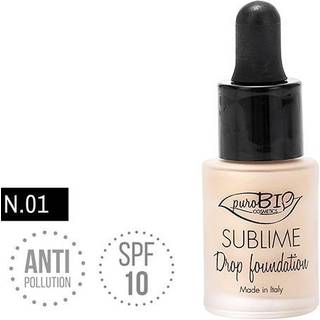 puroBIO Drop Foundation, 15 ml, 01