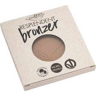 puroBIO Cosmetics Resplendent Bronzer Genopfyldning Skygge 01 Pale Brown 9 g - 9 g