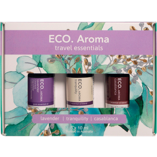 ECO. Aroma Travel Essentials Aroma Trio - Lavender, Casablanca, Tranquility 3x10 ml (10 ml)