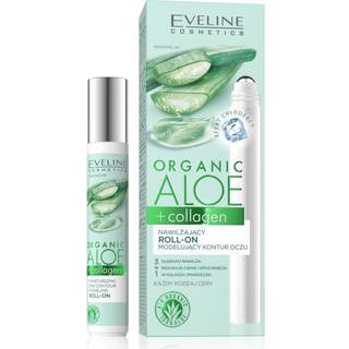 Eveline Cosmetics Organic Aloe+Collagen Øjen roll-on med fugtgivende virkning 15 ml - 15 ml