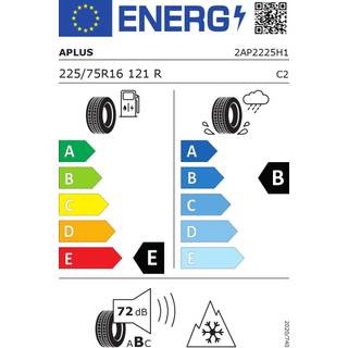 A-Plus A869 3PMSF TL 225/75R16C 121/120R
