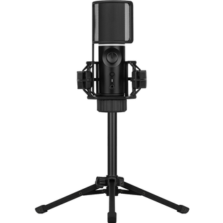 Streamplify MIC RGB Tripod Mikrofon - Sort -> Forventet levering: 1-2 hverdage
