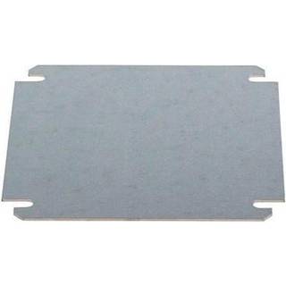 Fibox Montageplade solid ekhvt
