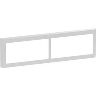LK FUGA Soft 63 Design ramme 2x2 modul vandret, lysegrå