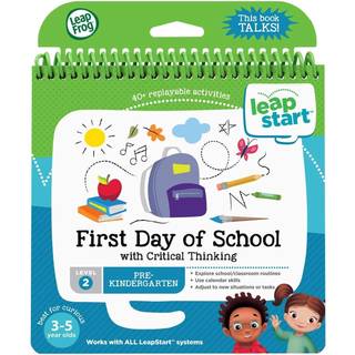LeapFrog Leapstart f?rste skoledag og kritisk t?nkningsbog