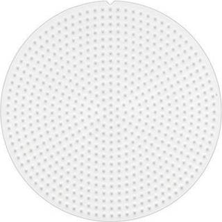 Hama Perleplade Midi - Rund Ø8cm - Hvid (222)