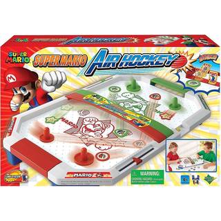 Nintendo Super Mario Air Hockey - bordspil for 1-4 spillere - med målskiver
