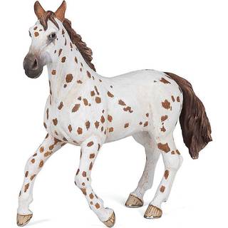 Papo - H?ndmalet - figur - Heste Foals and Ponies - Brown Appaloosa Mare Figur -51509 - Samlerobjekter - til b?rn - Velegnet til drenge og piger