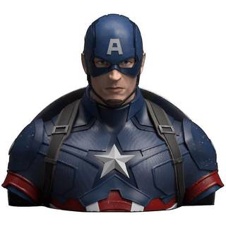 MARVEL - Captain America Avengers Endgame - Money Bank Bust 20 cm