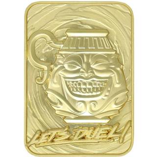 Yu-Gi-Oh! Replica Card Pot of Greed (gold plated)
