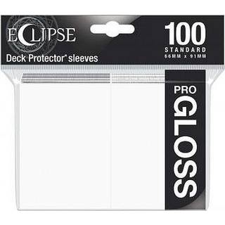 UP - Standard Sleeves - Gloss Eclipse - Arctic White (100 Sleeves)