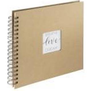 Hama "Craft" Spiral Album 28 x 24 cm 40 Kraft Paper Pages