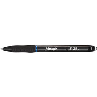 Sharpie S-Gel | Gelpenne | Medium spids (0,7 mm) | Blåt blæk | 12 styk