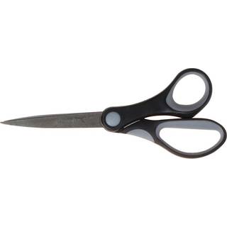 Universalsaks, 18 cm, Højre Højrehåndssaks på 18 cm. God universalsaks med softgrip greb. .